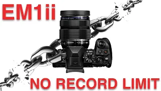 UNLIMITED RECORDING HACK - OLYMPUS OM-D EM1 Mark II