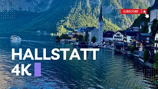 Hallstatt, Austria 4K - Beautiful Places in Austria - Walking Tour
