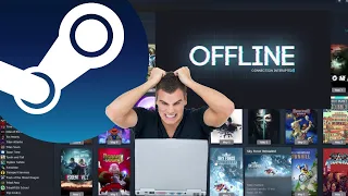 + Offline Gaming on Steam + No Internet! What To Play? +