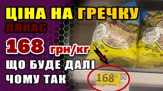 Ціна на гречку б'є усі анти рекорди 168 грн/кг і це ще не кінець - що буде далі з цінами.