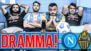 🤬DRAMMA!!! NAPOLI 1-1 VERONA | LIVE REACTION NAPOLETANI HD