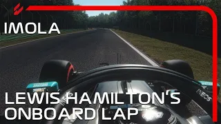 Emilia Romagna Grand Prix | Lewis Hamilton's Onboard Lap | Assetto Corsa
