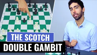 The Double Gambit Accepted | Equal Chances for White & Black in the Scotch Gambit | IM Alex Astaneh