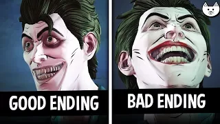 Episode 4 ENDINGS - GOOD Ending VS BAD Ending - Batman The Enemy Within Episode 4 Choices