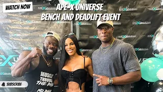 The biggest bench off and Deadlift Event in Chicago Ape-X Universe @ErinBanksOfficial