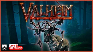 EIKTHYR BATTLE - TROLLS & THE BIGGEST BURIAL CHAMBER EVER SEEN | Valheim coop Gameplay | LIVE 3