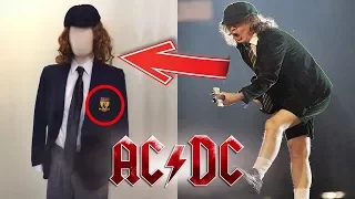 ¡La verdad de su Uniforme! ANGUS YOUNG | AC/DC CURIOSIDADES
