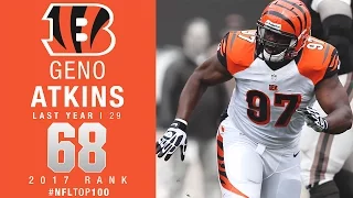 #68: Geno Atkins (DT, Bengals) | Top 100 Players of 2017 | NFL