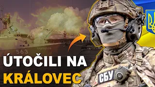 Ukrajinská SBU zaútočila na raketovou loď u Kaliningradu 🔥