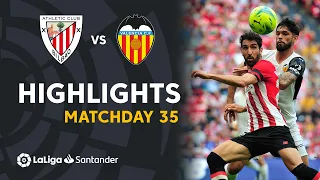 Highlights Athletic Club vs Valencia CF (0-0)