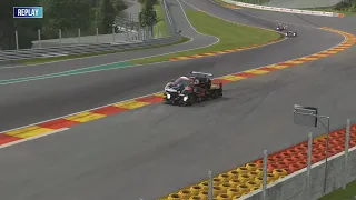 Max Verstappen Crash During The 6 Hours Of Spa Virtual