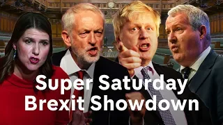 Brexit debate LIVE: Super Saturday in Parliament