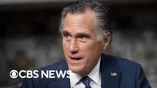 Sen. Romney discusses decision not to run for reelection, state of Republican Party | full video