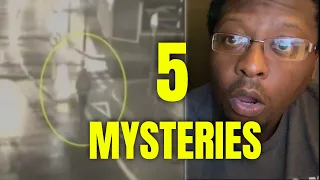 HORROR Fan REACTS To 5 Unsolved Mysteries Caught on Tape