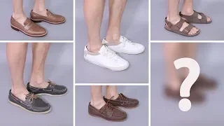 7 Types of Shoes to Wear With Shorts | Best Summer Shoes for Men