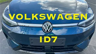 Обзоры на новые автомобили. Обзор на новый Фольксваген id7. Review for new VW ID7.
