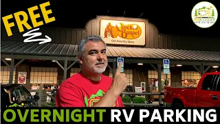 Cracker Barrel is One of the Best Free Places to Park an RV Overnight!