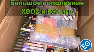 Новые XBOX и PS2 игры. Большая посылка из Лондона!