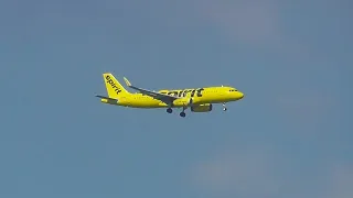 Spirit Airlines A320-200 Landing at Kingston Norman Manley Int'l Airport | 31-12-21