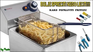 Kako spreciti kvar ( friteza zadimila )