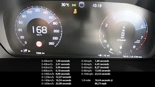 Acceleration & Brake Test: 2021 Volvo XC90 B5
