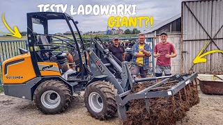 VLOGAS! 😲✅Testy Ładowarki Giant 2700HD+!😲✅ Wyrzucanie Obornika ! Jazda na całego!!😲✅