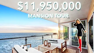 OCEAN-VIEW $11,950,000 MANSION TOUR | Malibu