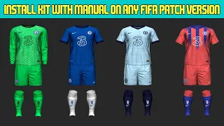 HOW TO INSTALL KIT MANUAL ON ANY FIFA PATCH VERSION | FIFA TUTORIALS