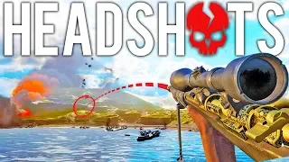 10 minutes of SATISFYING Kar 98 Headshots ONLY (Battlefield 5)