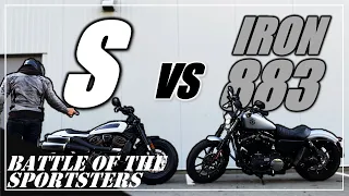 SPORTSTER S vs IRON 883 REVIEW - Is RH1250S Good Upgrade from XL883N?
