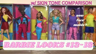 Barbie Looks 13-18 Unboxing and Review