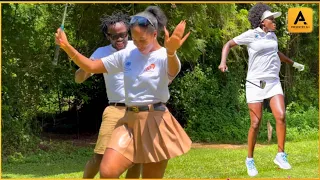 DIANAH B , AKOTHEE & BAHATI PLAYING GOLF! AT AKOTHEE FOUNDATION CHARITY EVENT