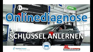 Onlinediagnose - Schlüssel anlernen