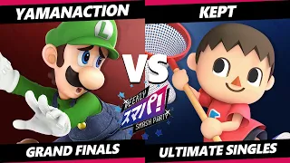 Sumapa 103 GRAND FINALS - Yamanaction (Luigi) Vs. kept (Villager) Smash Ultimate - SSBU