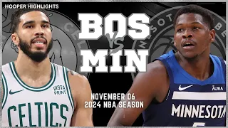 Boston Celtics vs Minnesota Timberwolves Full Game Highlights | Nov 6 | 2024 NBA Season