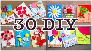 30 IDEAS BIRTHDAY CARDS 