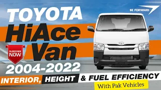Toyota Hiace|| 2000 to 2023 || Best Fuel average|| Detail Review