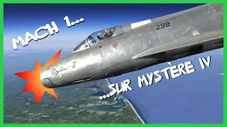 Mach 1 sur Mystère IV - Un pilote de chasse  raconte son expérience
