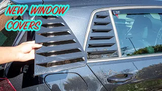 VW GOLF MK7 REAR WINDOW COVERS
