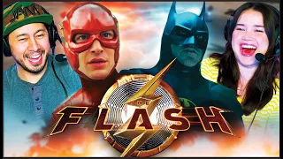 THE FLASH Final Trailer Reaction! | Ezra Miller | Michael Keaton | Ben Affleck | DC