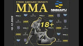 Кубок Одеської області з ММА 2022 категорія 18+