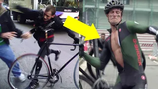 FURIOUS Pro Cyclists Rage & Fights -Epic Cycling Fails Compilation