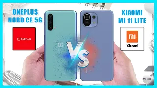 Xiaomi Mi 11 Lite vs OnePlus Nord CE 5G | Full Specifications Comparison