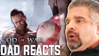 Dad Reacts to the 'Stranger Fight' In 2020 - God of War!