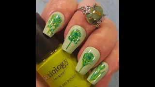 Maniology Ambassador March 2024 Mani Challenge ~ Theme / Green