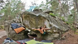 Le Mandarin - 8a/7c+ (Roche aux Oiseaux)