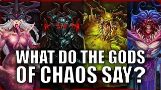 Every Time the Chaos Gods Have Actually Spoken | Warhammer 40k Lore