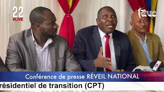 Réveil National critique sévèrement le conseil présidentiel de transition (CPT)