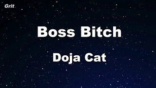 Karaoke♬ Boss Bitch -  Doja Cat 【No Guide Melody】 Instrumental