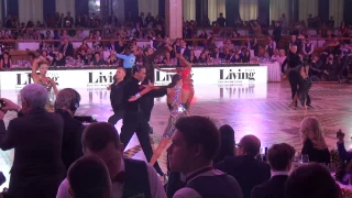 Nino Langella - Andra Vaidilaite. 1/8 Rumba. 2017 WDC European Professional Latin Championship